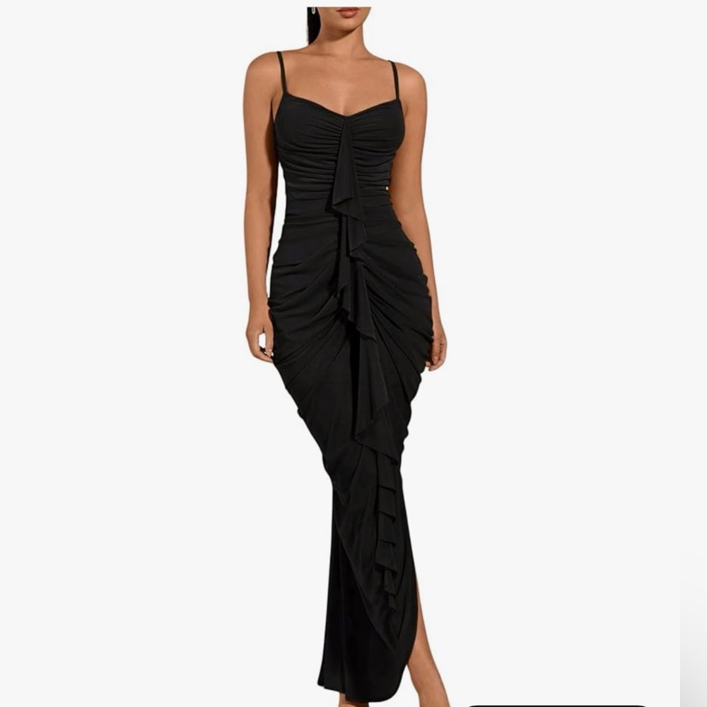 Elegant Black Evening Dress